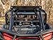SuperATV Dark Tint Rear Windshield for 2018-2021 Polaris RZR XP Turbo S | XP 4 Turbo S | Standard 1/4