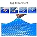 Gel Seat Cushion,Double Thick Seat Cushion, Multi-Use Seat Cushion Super Breathable Gel Cushion for Car, Office Chair, Wheelchair (Blue)