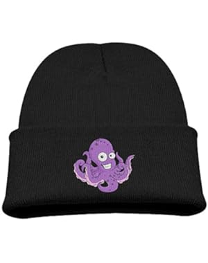 Cute Purple Octopus Infant Toddler Baby Soft Cute Lovely Newborn Kids Hat Beanies Caps For Baby Boys Girls