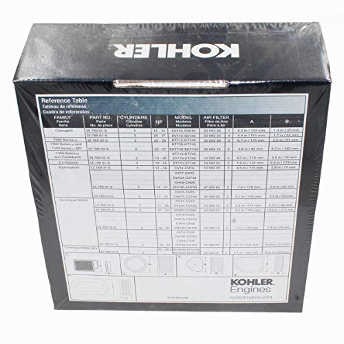 Kohler 1678902S Kohler Confidant LPAC/7000 Series Engine TuneUp Kit w/Pro Filter Genuine