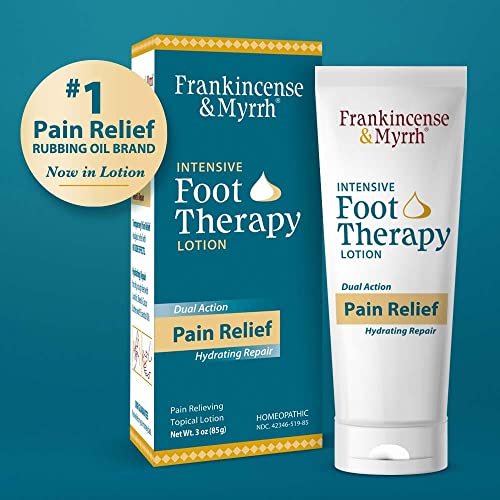 FRANKINCENSE & MYRRH Foot Pain Relief Lotion Intensive Foot Therapy