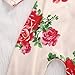 Newborn Baby Girls Long Sleeve Sweet Rose Romper Jumpsuit Bodysuit Outfits Clothes (6-12 months, rose)