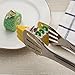 ANG 304 Stainless Steel Kitchen Tongs, Serving Tongs for Salads, Barbecue, Toast Bread, Pastry, Sandwich(1)