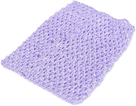OTGO Baby Girls Crochet Tube Elastic Waistband Headband Tutu Skirt Costume 6''/9"/12"