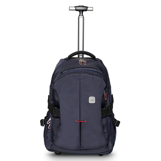 Skymove 19 Inches Waterproof Wheeled Rolling Backpack For Adults And School Students Laptop Books Travel Backpack Bag Blue #wheeled #backpack #luggage Skymove 19 Inches Waterproof Wheeled Rolling Backpack For Adults And School Students Laptop Books Travel Backpack Bag Blue