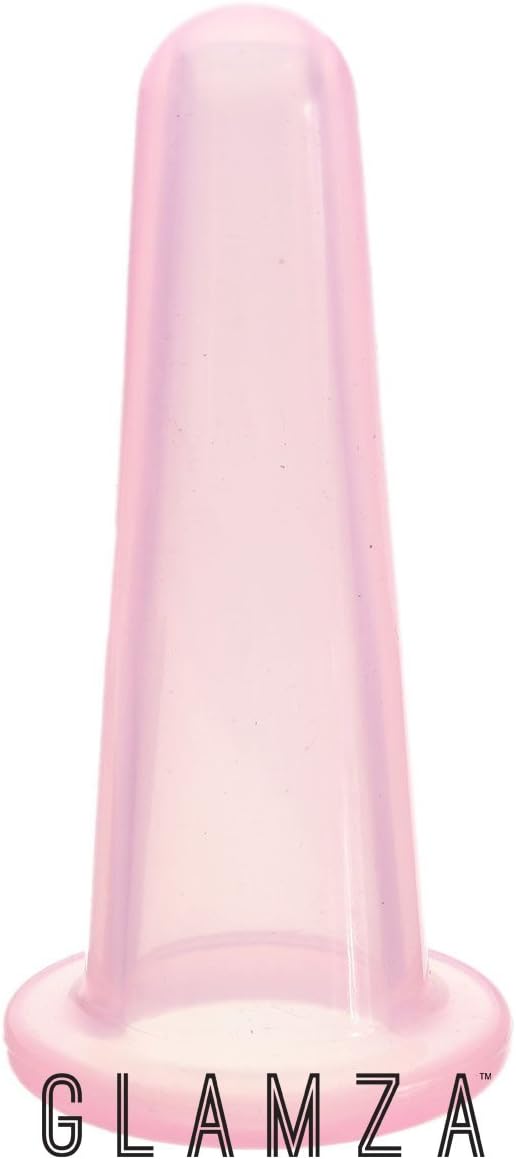 New Glamze Silicone Massage Vacuum Body and Facial Cup Set Anti Cellulite Cupping UK Ageing Skincare Specialists (LARGE FACE) - Image 3