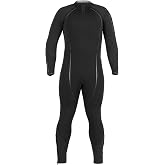 BARE 7MM Men's Reactive Wetsuit | Warmest Wetsuit Within BARE Lineup | Full Stretch Neoprene Combined with a Unique Graphene Omnired Fabric | Comfortable | Great for Scuba Diving | Black MLT