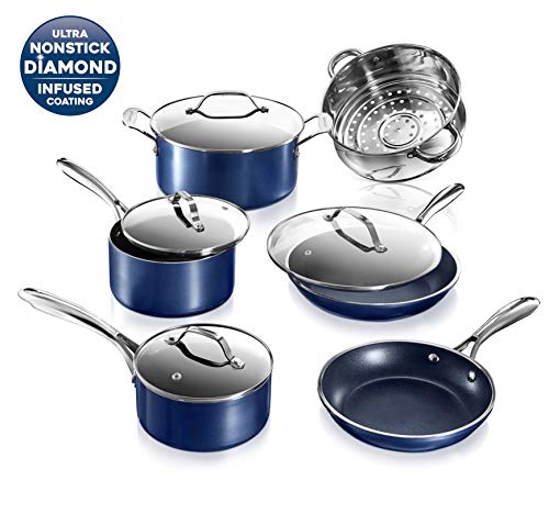 Granite Stone Diamond 7036 Granite Stone Classic Blue (10 Piece Cookware Set) eBay Granite Stone Diamond 7036 Granite Stone Classic Blue (10 Piece Cookware Set) eBay