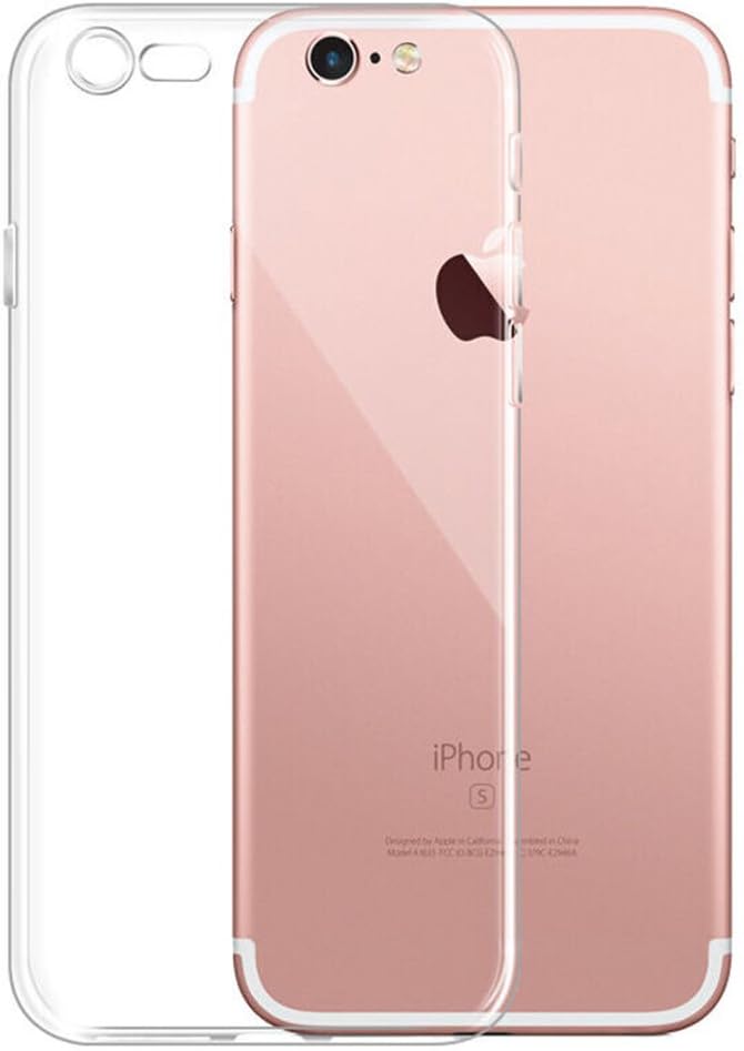 Casbay iPhone 7 TPU Clear Case Crystal Rubber Plating TPU Soft Phone Case Shell Cover for Apple iPhone 7 4.7''