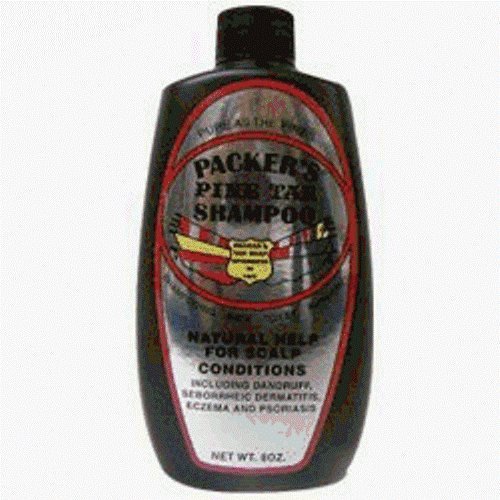 Packers Pine Tar Shampoo for Hair and scalp 8 Oz by