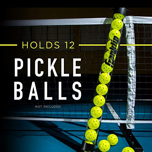 Franklin Sports Pickleball Retriever Tube + Ball Holder 12 Ball