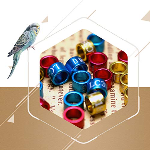 Unknow 50 Stück Taubenringe 5mm VogelfuÃring Spezies Identifizieren Sie Ringe Pet Bird Label Zeichen Für Taubenpapagei Kanarienvogel – Bild 4
