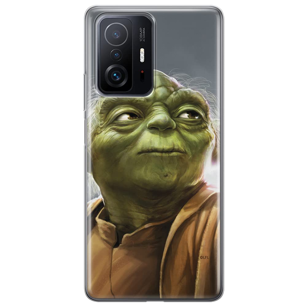 ERT GROUP mobile phone case for Xiaomi 11T 5G / 11T PRO 5G original and officially Licensed Star Wars pattern Yoda 006 optimally adapted to the shape of the mobile phone, case made of TPU — image 1