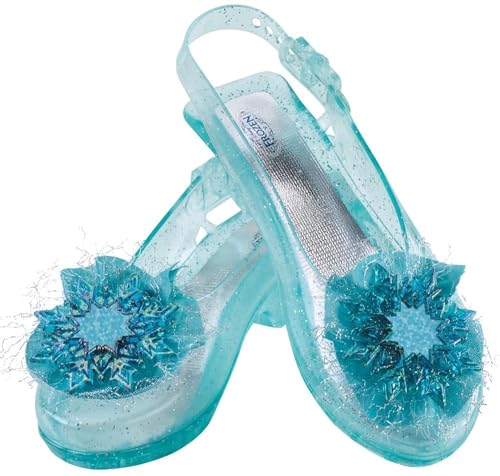 Disguise Disney's Frozen Frozen'S Elsa Shoes Girls Costume, One Size Child