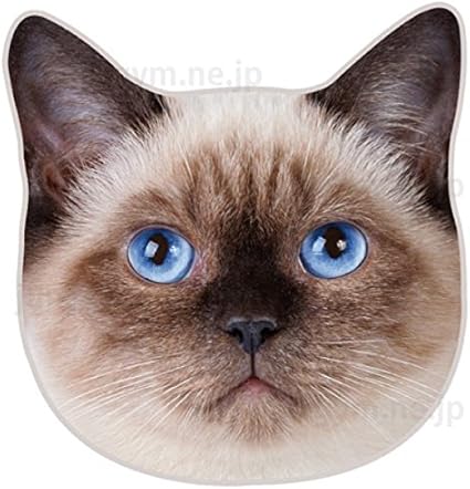 Amazon ヘミングス Heming S リアルモチーフタオル シャム猫 Siam ジャングルジム インテリア雑貨 ハンドタオル