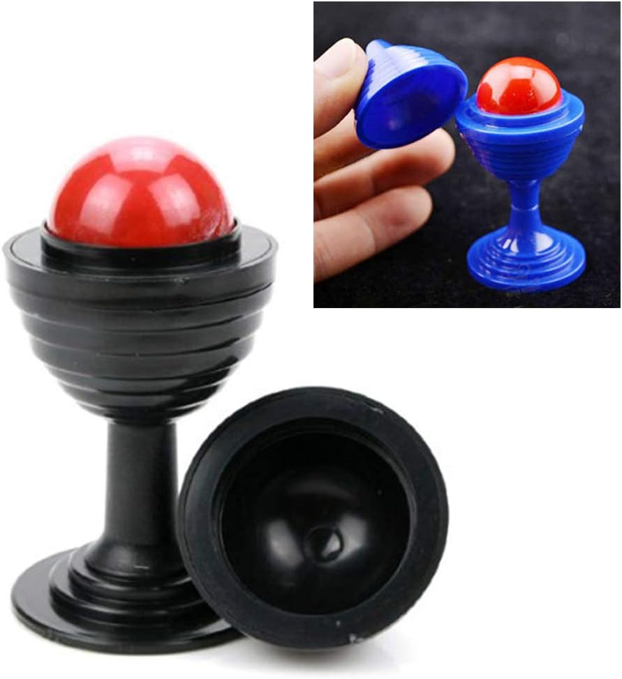 shyymaoyi Classic Magic Ball and Vase Party Close-up Magic Trick Kids Props Random Color