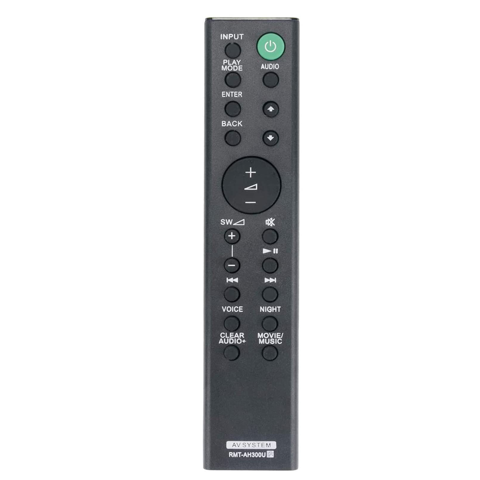 VINABTY RMT-AH300U Replacement Remote Control Compatible with Sony Sound Bar RMTAH300U HT-CT290 HT-CT291 HTCT290 HTCT291 SA-CT290 SA-CT291 SACT290 SACT291 SA-WCT290 SA-WCT291 HT-CT20
