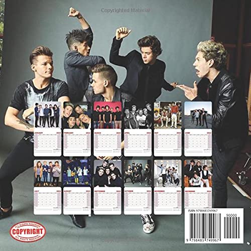 2022 One Direction Calendar 2022 One Direction Calendar: Official One Direction Wall Calendar 2022 With  Notes Section,Monthly Square Calendar From January To December 2022 With 13  Exclusive One Direction Boys Photoshoots: Ella, Mason: 9798483749967:  Amazon.com: Books