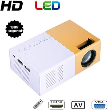 Tosuny HD Mini proyector 1080P, Proyector Portátil 1500 LMS LED ...