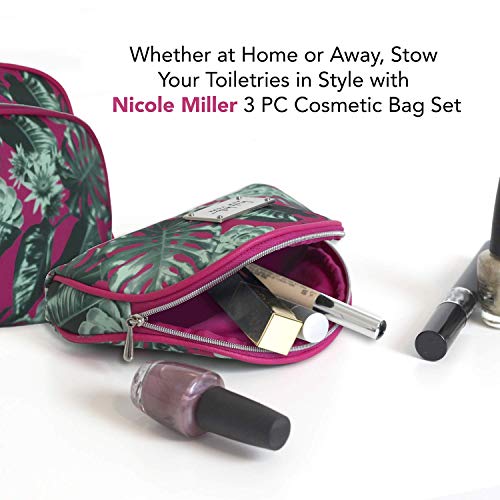 nicole miller travel cosmetic bolsas