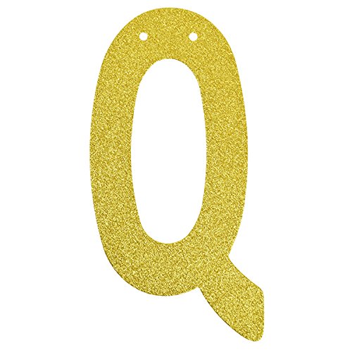 Amazon Com Custom Glitter Letters Banners Garland 6inch Gold