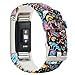 Molitec Bands Compatible for Fitbit Charge 2, Patterns & Special Edition Replacement Bands for Fitbit Charge 2, Women Men, Small, Large