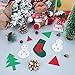 WILLBOND 24 Pcs Christmas Felt Fabric Sheets 12 x 8 Inch Assorted Colors Large Felt Sheet Bundle Red and Green for DIY Crafts Squares Sewing Patchwork Art Projects