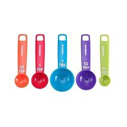 Farberware Set of 5 Measuring Spoons, Perfect for