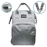 Tepoinn Diaper Bag Backpack, Multi-Function Waterproof Maternity Nappy Bags with Large Capacity, Durable and Stylish for Travel with Baby