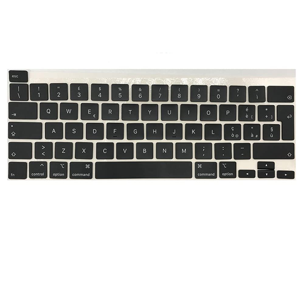OLVINS Replacement IT Keycaps for Italian Keycaps for MacBook Pro Retina 13" 16" A2141 A2289 A2251 2019 2020 Year EMC 3348 EMC3349 3456