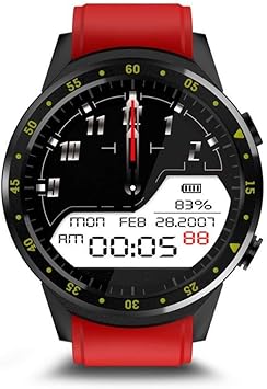 HZC Smart Watch Fitness Tracker, Impermeable F1 Bluetooth GPS ...