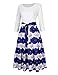 GlorySunshine Women 3/4 Flare Bell Sleeves Work Bodycon Pencil Dress Vintage Cocktail Party Dresses (S, One Color)