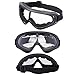 LJDJ Motorcycle Goggles - Glasses of 2 - Dirt Bike ATV Motocross Riding Offroad Combat Goggles