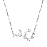 espere Sterling Silver Zodiac Necklace Constellation Jewelry Birthday Gift Sorority Sister Gift