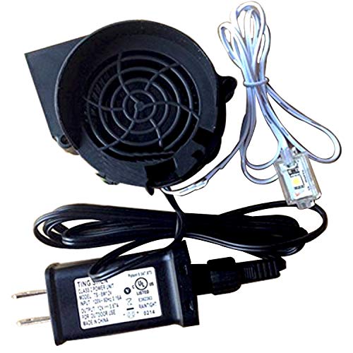 Gemmy inflatable Replacement 1.5 a Fan/Blower with 12v/1.5a Adapter and