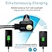 2BExpert Car Crash Emergency Tool, 6-in-1 Escape Device, Dual USB Car Charger w/Window Breaker and Seatbelt Cutter, 2200 mAh Power Bank, 2-Mode LED Flashlight & Red SOS Beacon