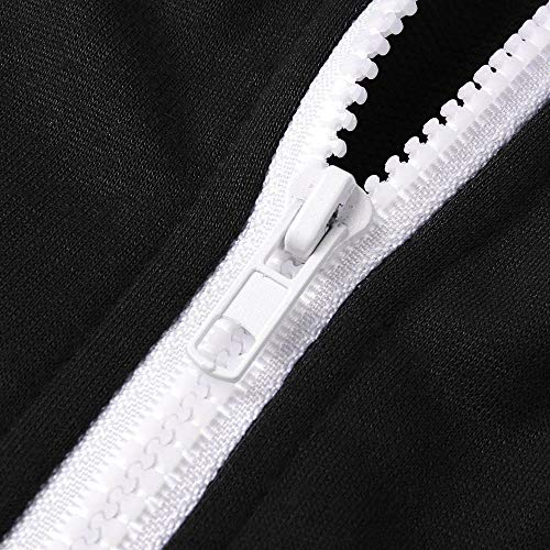 Clearance!Men's Darawsting Polid Slim Fit Long Sleeve Zipper Hoodie Pocket Outwear - Thumbnail 5