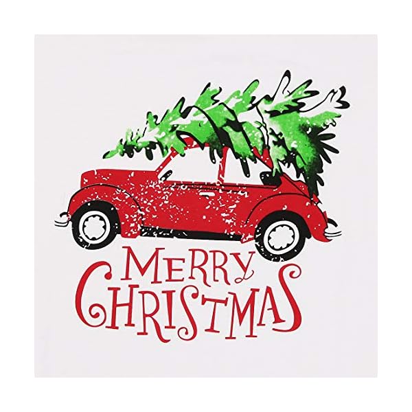 KIDDAD Merry Christmas Sweatshirt for Women Christmas Leopard Tree Graphic Long Sleeve Lightweight Shirt Pullover - Image 5