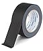 Atemto Gaffer Tape Black 2 inch × 30 Yards Heavy Duty Non Reflective Adhesive Professional Gaffers Tape Easy to Tear Removable No Residue Better Duct Electrical Gaffer's Stage Tape