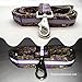 Purple Camo Dog Collar with Leash Option