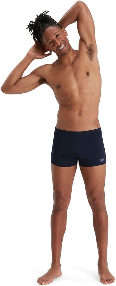 Speedo Men Endurance+ Aquashort Chlorine Resistant Recycled Fabric True Navy