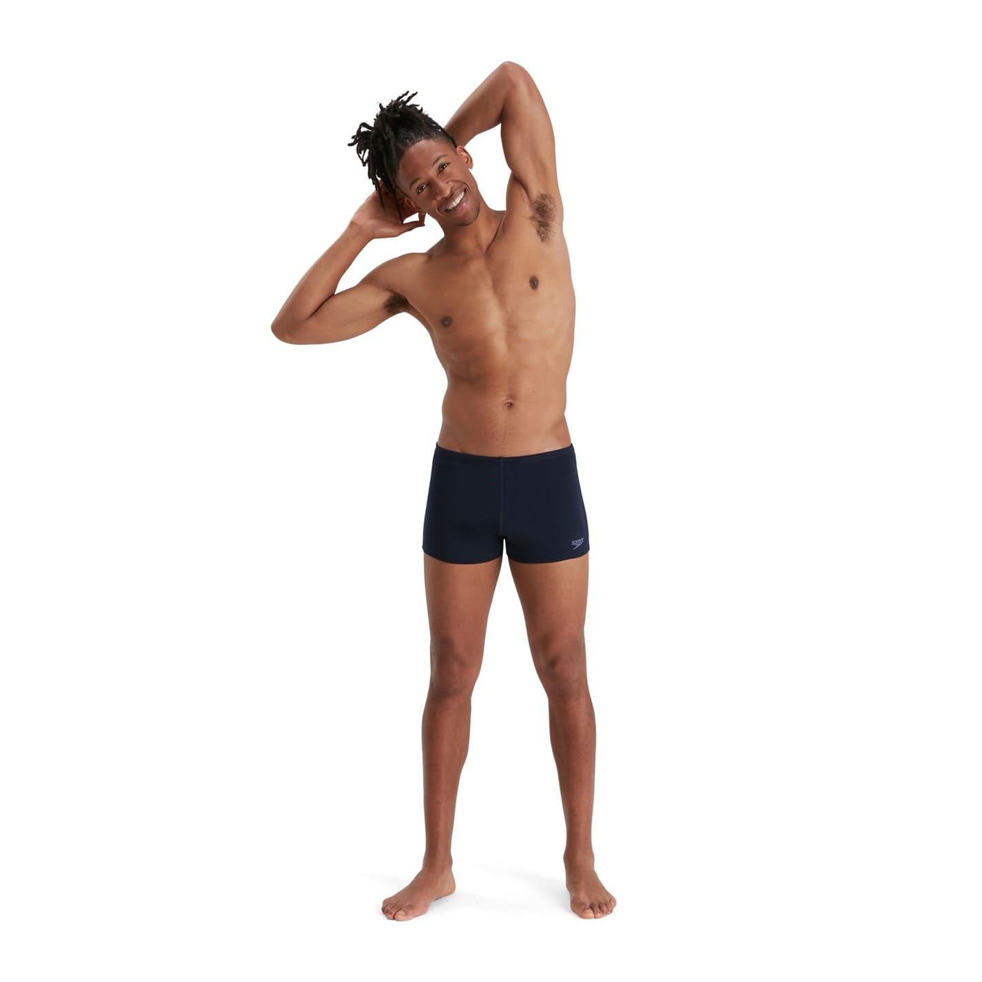 Speedo Men's Eco Endurance+ Aquashort Swimming Trunks | Chlorine Resistant | Recycled Fabric | Swim Fitness | Training | Holiday Swimwear True Navy