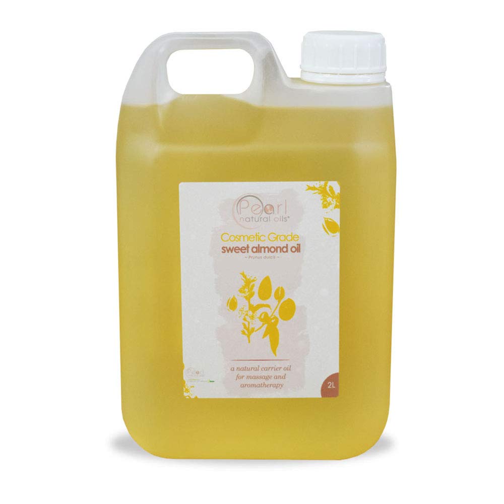 Cosmetic Grade Sweet Almond Oil GMO free, Vegan, 2 litres