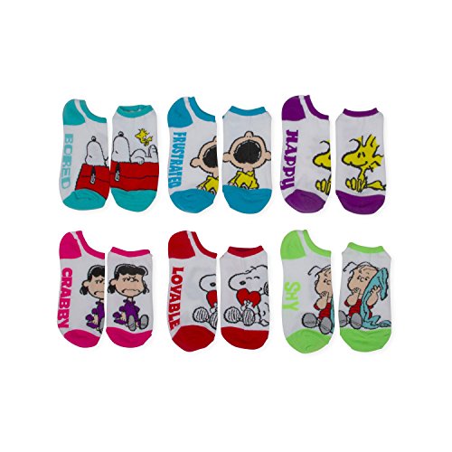 Snoopy Women's Low Cut socks - Multicolor in size 9-11