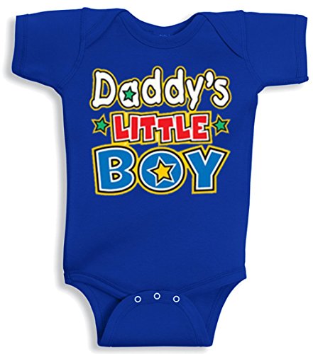 Lil Shirts Daddy's Little Boy Baby Bodysuit