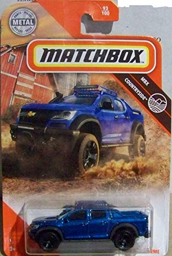 Matchbox '16 Chevy Colorado Xtreme Blue 1:64