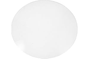 CATIEBYE Convex Glass Dome Clock Cover Replacement 6 Inch Round Wall Clock Front Glass Panel for Home Décor