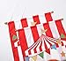 Carnival Circus Banner Decorations - Birthday Party Supplies Door Porch Sign Welcome Home Décor