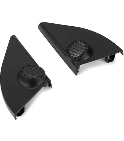 Cornici Tweeter In Acciaio Inox Per Mercedes Classe E W212 (2009-2015) - Decorazione Interni Auto