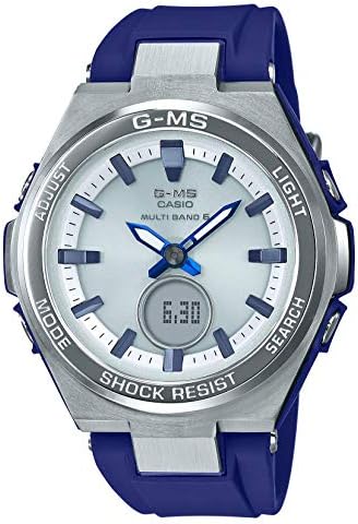 [カシオ] 腕時計 ベビージー 世界6局対応電波ソーラー MSG-W200-2AJF レディース ブルー